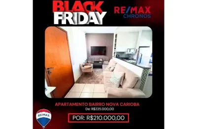 Apartamento para venda em parque nova carioba de 65.00m² com 2 quartos e 1 garagem