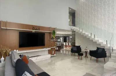 Casa de condomínio para venda em residencial pecan de 320.00m² com 3 quartos, 3 suites e 2 garagens