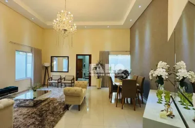 Casa de condomínio para venda em condomínio recanto do lago de 241.00m² com 3 quartos, 3 suites e 4 garagens