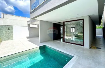 Casa de condomínio para venda em residencial real park de 305.00m² com 4 quartos e 4 suites