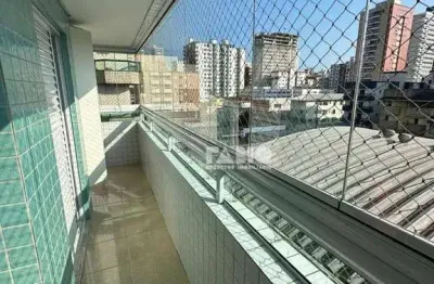 Apartamento para venda em canto do forte de 72.00m² com 2 quartos, 1 suite e 1 garagem