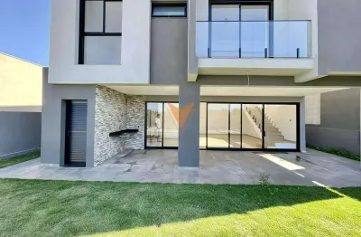 Casa para venda em loteamento residencial lago do sol de 230.18m² com 3 quartos, 3 suites e 4 garagens