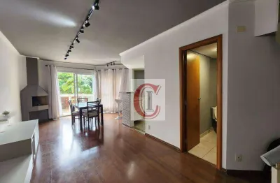 Apartamento para venda e aluguel em jardim de 85.00m² com 1 quarto, 1 suite e 2 garagens