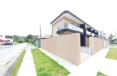 Sobrado para venda em matinhos de 82.00m² com 2 quartos, 2 suites e 1 garagem