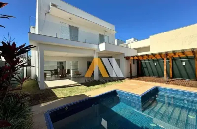 Casa de condomínio para venda em condomínio mont blanc de 315.00m² com 3 quartos, 3 suites e 4 garagens