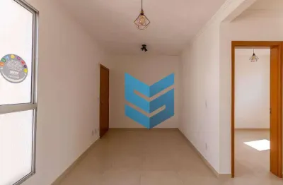 Apartamento para venda em condomínio parque serra azul de 52.00m² com 2 quartos e 1 garagem