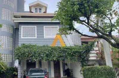 Sobrado para venda em condomínio villa dos inglezes de 398.00m² com 5 quartos, 4 suites e 2 garagens