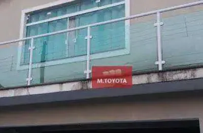 Sobrado para venda em nova arujá de 209.00m² com 3 quartos, 1 suite e 4 garagens