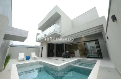 Casa de condomínio para venda em loteamento green view village de 305.00m² com 3 quartos, 3 suites e 4 garagens