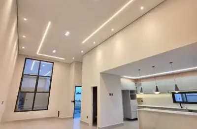Casa de condomínio para venda em condomínio residencial evidências de 198.00m² com 3 quartos, 3 suites e 4 garagens