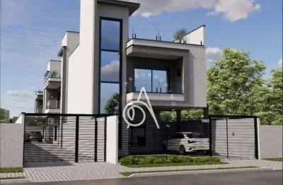 Sobrado para venda em hauer de 148.00m² com 3 quartos, 3 suites e 2 garagens