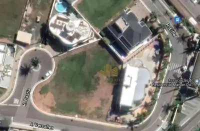 Terreno en condomínio para venda em condomínio maison du parc de 547.00m²