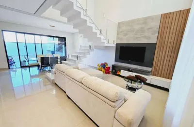 Sobrado para venda em condomínio dona maria josé de 240.00m² com 3 quartos, 3 suites e 4 garagens