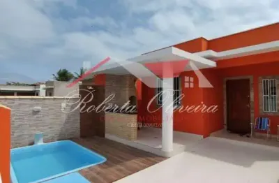 Casa para venda em unamar (tamoios) de 67.00m² com 2 quartos, 1 suite e 1 garagem