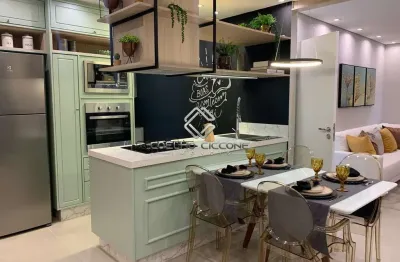 Apartamento para venda em campestre de 92.00m² com 2 quartos, 2 suites e 2 garagens