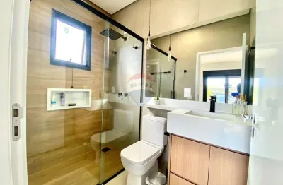 Casa de condomínio para venda em loteamento brisas do lago de 255.00m² com 3 quartos, 3 suites e 2 garagens