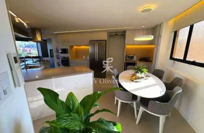 Apartamento para venda em jardim leonor (são paulo) de 215.00m² com 3 quartos, 3 suites e 4 garagens