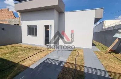 Casa para venda em residencial monte carlo de 69.00m² com 2 quartos, 1 suite e 2 garagens