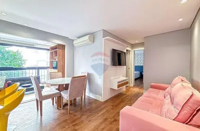 Apartamento para venda em alphaville empresarial de 61.00m² com 2 quartos, 1 suite e 444 garagens