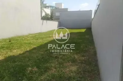 Terreno em condomínio fechado à venda no Loteamento São Francisco, Piracicaba 