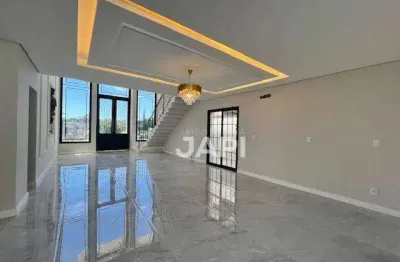 Casa de condomínio para venda em medeiros de 255.00m² com 3 quartos, 3 suites e 4 garagens