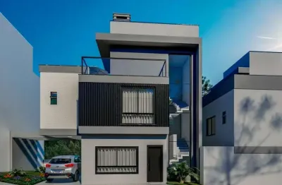 Sobrado para venda em mercês de 225.00m² com 3 quartos e 3 suites