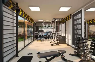 Apartamento para venda em campestre de 46.00m² com 2 quartos, 1 suite e 1 garagem