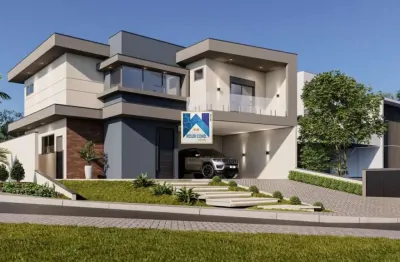 Sobrado para venda em cézar de souza de 203.00m² com 3 quartos, 3 suites e 4 garagens