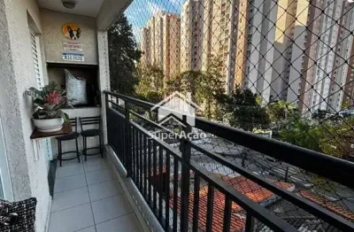 Apartamento para venda em jardim flor da montanha de 82.00m² com 3 quartos, 1 suite e 1 garagem