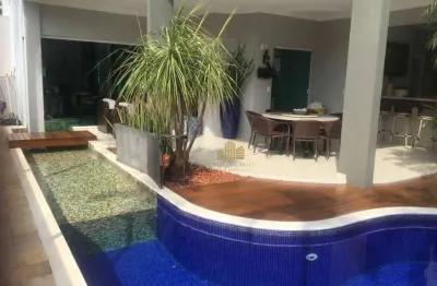 Sobrado para venda em condomínio jardim paradiso de 428.00m² com 3 quartos, 3 suites e 4 garagens