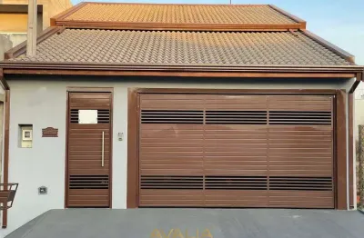 Casa para venda em jardim residencial nova veneza de 137.00m² com 3 quartos, 1 suite e 3 garagens