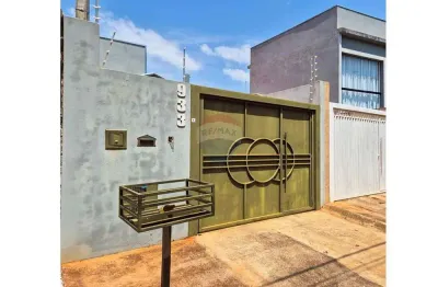 Casa para venda em residencial ouro verde de 67.55m² com 2 quartos, 1 suite e 2 garagens