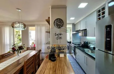 Apartamento para venda em jardim são vicente de 77.00m² com 3 quartos, 1 suite e 2 garagens