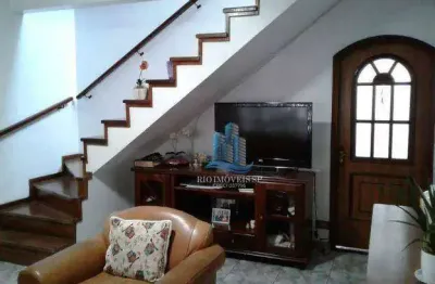 Sobrado para venda em mauá de 142.00m² com 2 quartos e 2 garagens