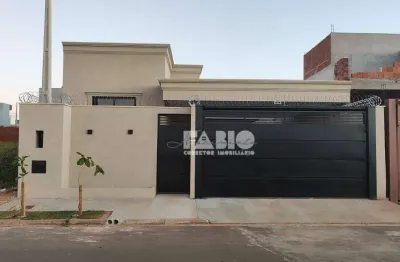 Casa para venda em residencial colina azul de 126.00m² com 3 quartos, 1 suite e 2 garagens