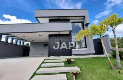 Casa de condomínio para venda em residencial pecan de 175.00m² com 3 quartos, 3 suites e 4 garagens