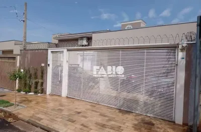 Casa para venda em residencial doca vetorazzo/res santa cruz de 140.00m² com 2 quartos, 1 suite e 2 garagens