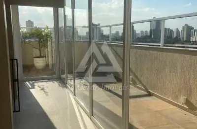 Cobertura para venda em vila guiomar de 164.00m² com 2 quartos, 1 suite e 2 garagens