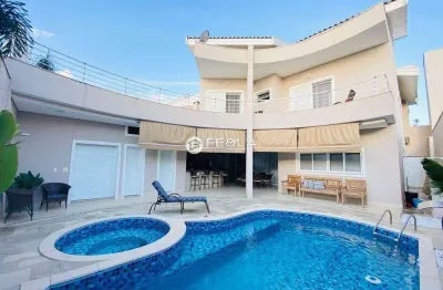 Casa de condomínio para venda em vila nossa senhora de fátima de 390.00m² com 4 quartos, 4 suites e 2 garagens