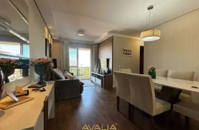 Apartamento para venda em jardim pau preto de 110.43m² com 2 quartos, 1 suite e 1 garagem