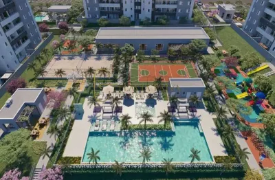 Apartamento para venda em quinta da primavera de 63.65m² com 2 quartos, 1 suite e 2 garagens