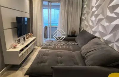 Apartamento para venda em campestre de 78.00m² com 3 quartos, 1 suite e 1 garagem