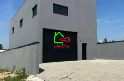 Galpão / depósito / armazém para alugar em marambaia de 301.00m² com 4 garagens