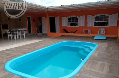 Casa para venda em matinhos de 210.00m² com 6 quartos, 1 suite e 6 garagens