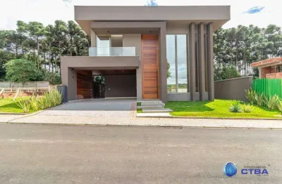 Casa de condomínio para venda em santa felicidade de 361.00m² com 4 quartos, 4 suites e 4 garagens