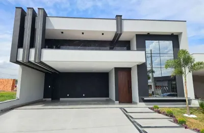 Casa de condomínio para venda em condomínio residencial evidências de 219.00m² com 3 quartos, 3 suites e 4 garagens