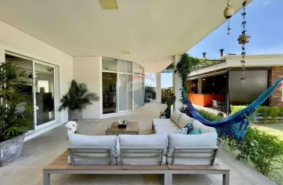 Casa de condomínio para venda em residencial ibi-aram de 328.53m² com 3 quartos, 3 suites e 4 garagens