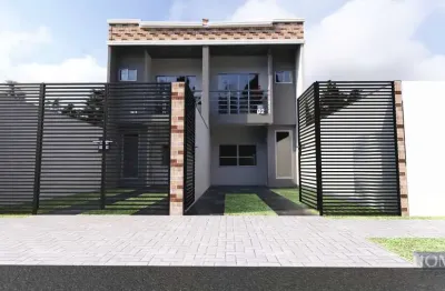 Sobrado para venda em sítio cercado de 87.00m² com 3 quartos, 1 suite e 2 garagens