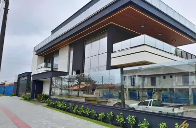 Sobrado para venda em guaratuba de 613.00m² com 4 quartos, 4 suites e 2 garagens