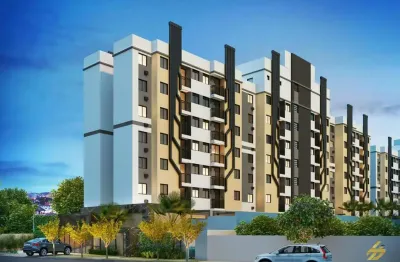 Apartamento para venda em cidade industrial de 44.00m² com 2 quartos e 1 garagem